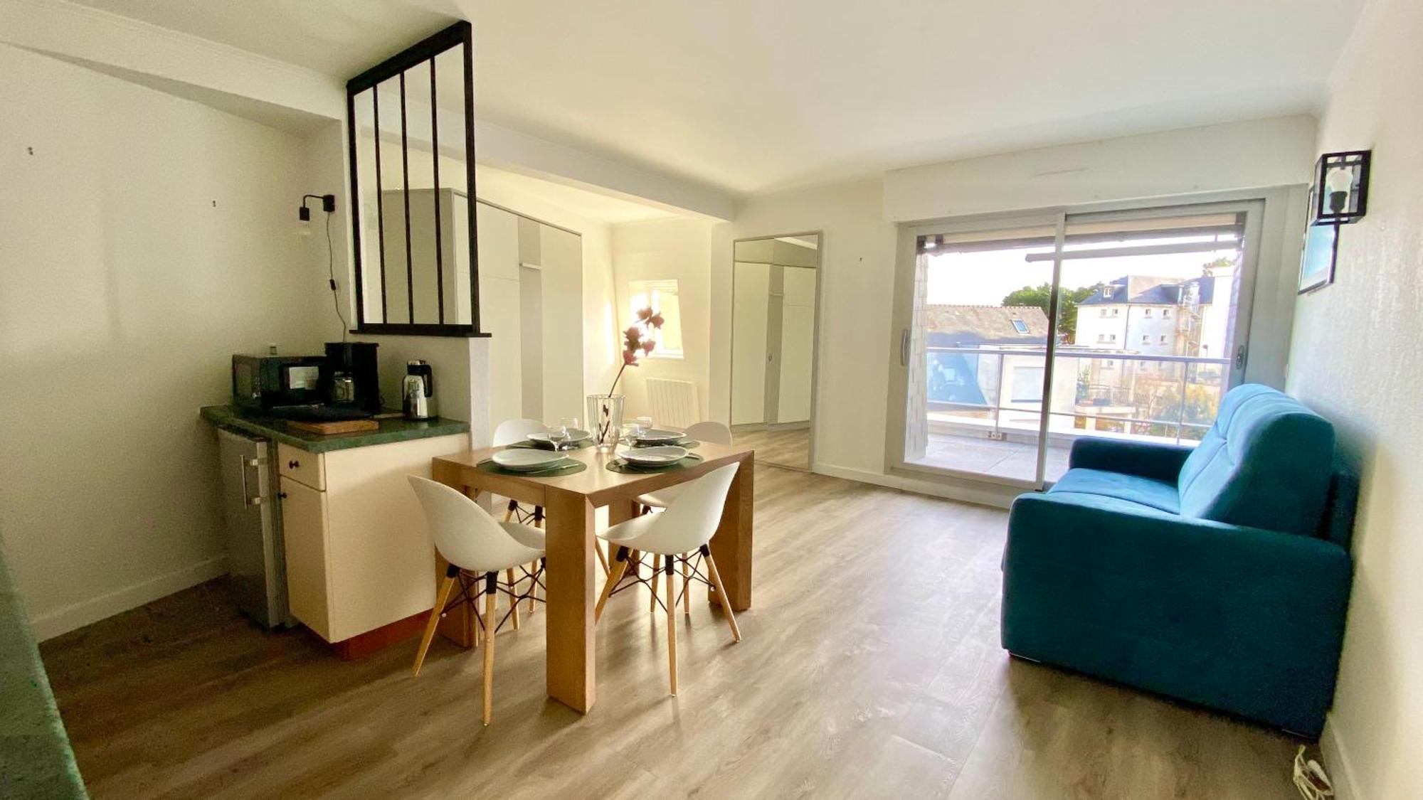 Appartement Avec Vue Mer Et Parking 브노데 외부 사진