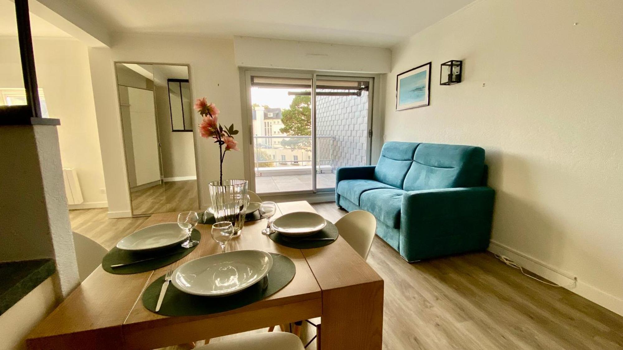 Appartement Avec Vue Mer Et Parking 브노데 외부 사진